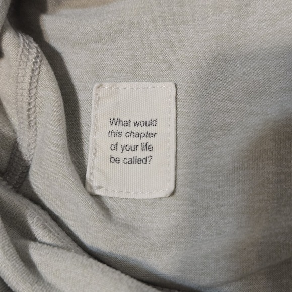 Vuori Ponto Performance Pullover Hoodie Kangaroo Pockets Gray Size Large - Picture 9 of 11